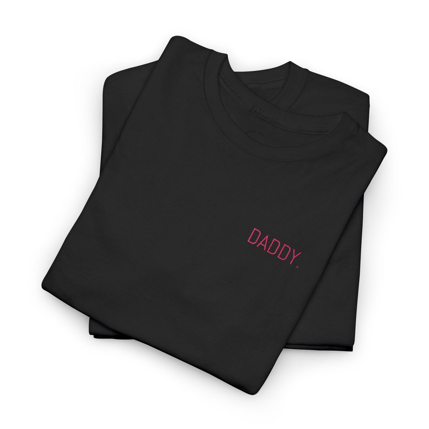 PAPA. | T-shirt brodé en coton épais – Unisexe, minimaliste – CAN