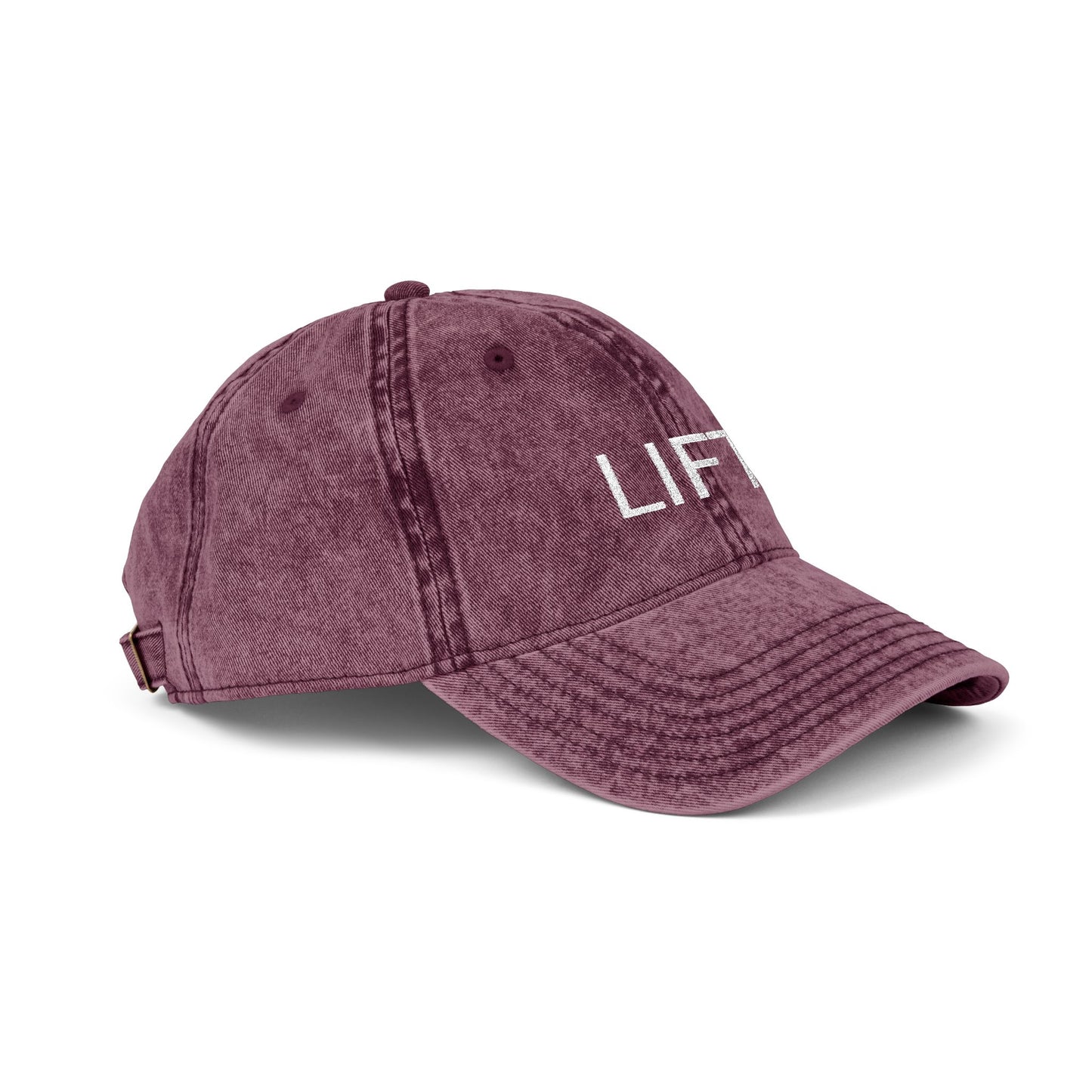 LIFT. Embroidered Vintage Hat - CAN
