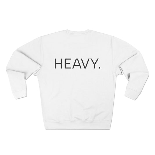 LIFT. HEAVY. Minimalist Crewneck