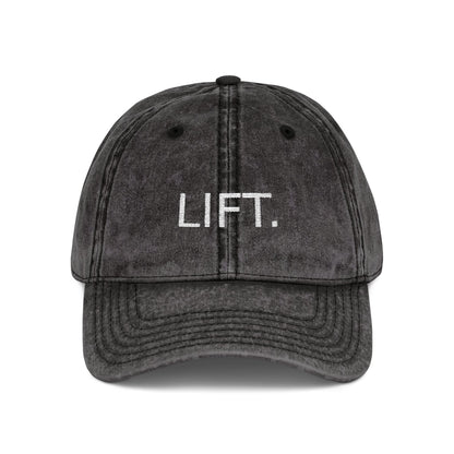 LIFT. Embroidered Vintage Hat