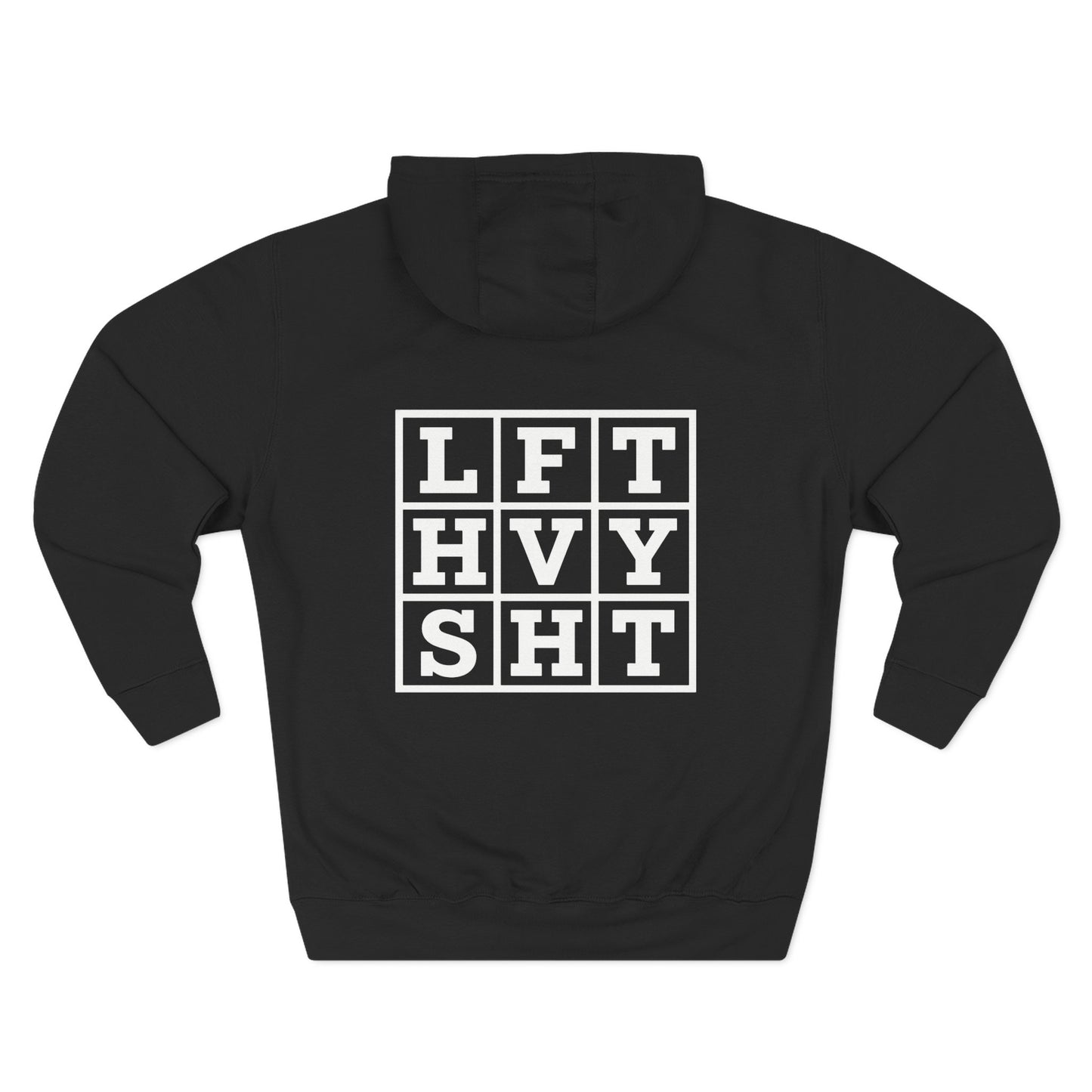 LFT HVY – Lift Heavy, Live Bold Hoodie