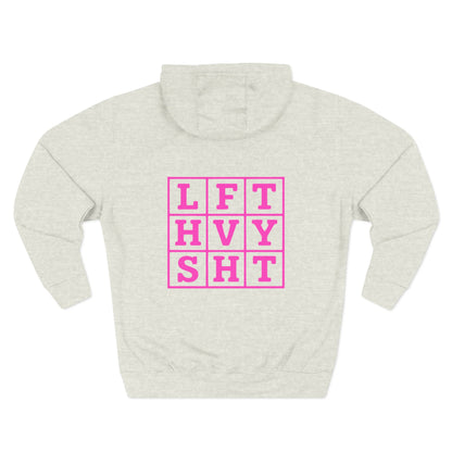 LFT HVY – Lift Heavy, Live Bold Hoodie