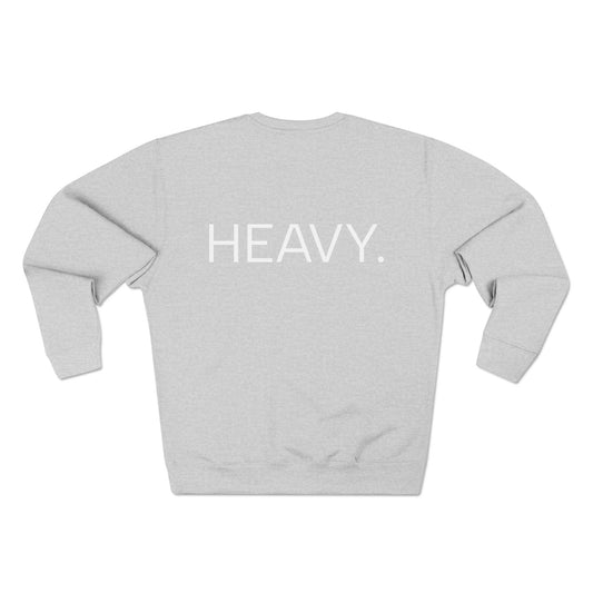 LIFT. HEAVY. Minimalist Crewneck