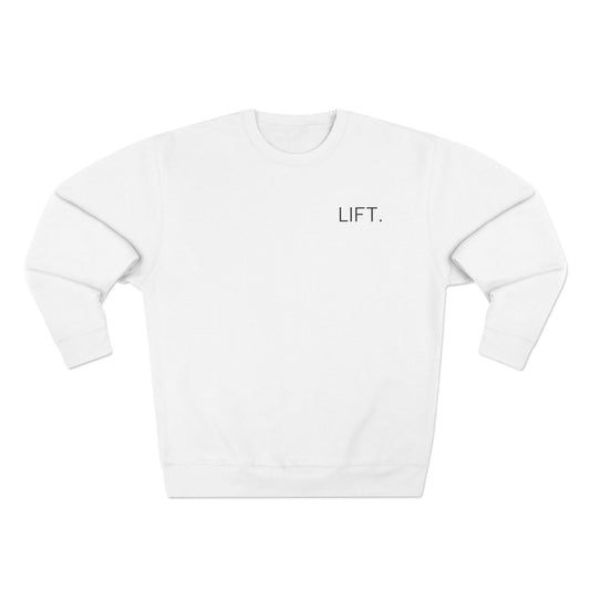 LIFT. HEAVY. Minimalist Crewneck
