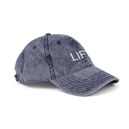 LIFT. Embroidered Vintage Hat