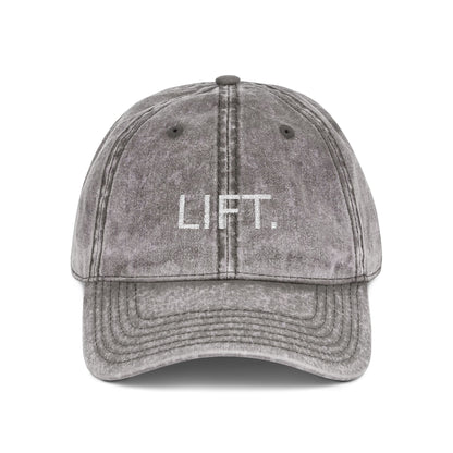LIFT. Embroidered Vintage Hat - CAN