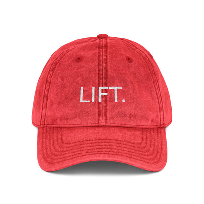 LIFT. Embroidered Vintage Hat