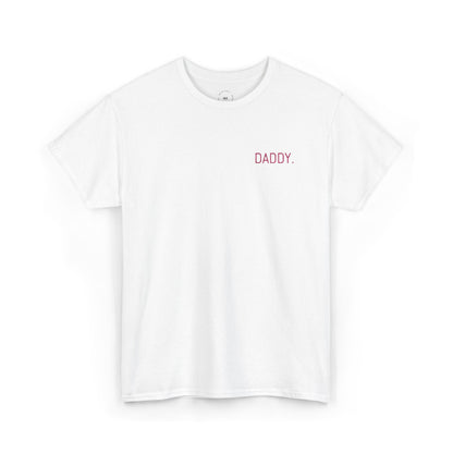 PAPA. | T-shirt brodé en coton épais – Unisexe, minimaliste – CAN