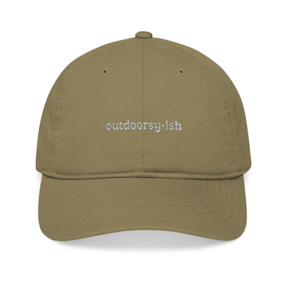 outdoorsy-ish Organic Cap