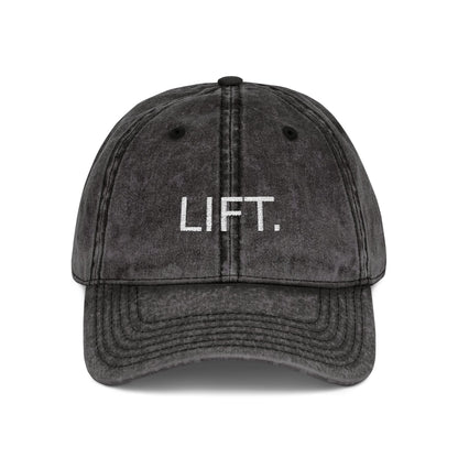 LIFT. Embroidered Vintage Hat - CAN
