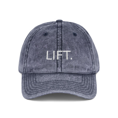 LIFT. Embroidered Vintage Hat - CAN