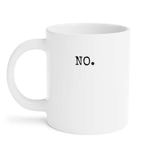 Tasse en céramique minimaliste – Drôle, audacieuse et sans complexe – CAN