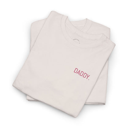 PAPA. | T-shirt brodé en coton épais – Unisexe, minimaliste – CAN